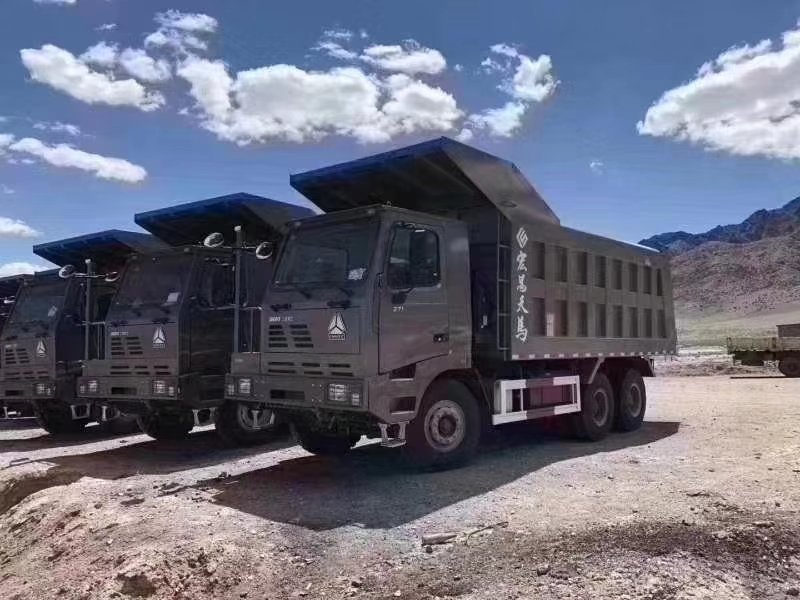 出口豪沃30矿车