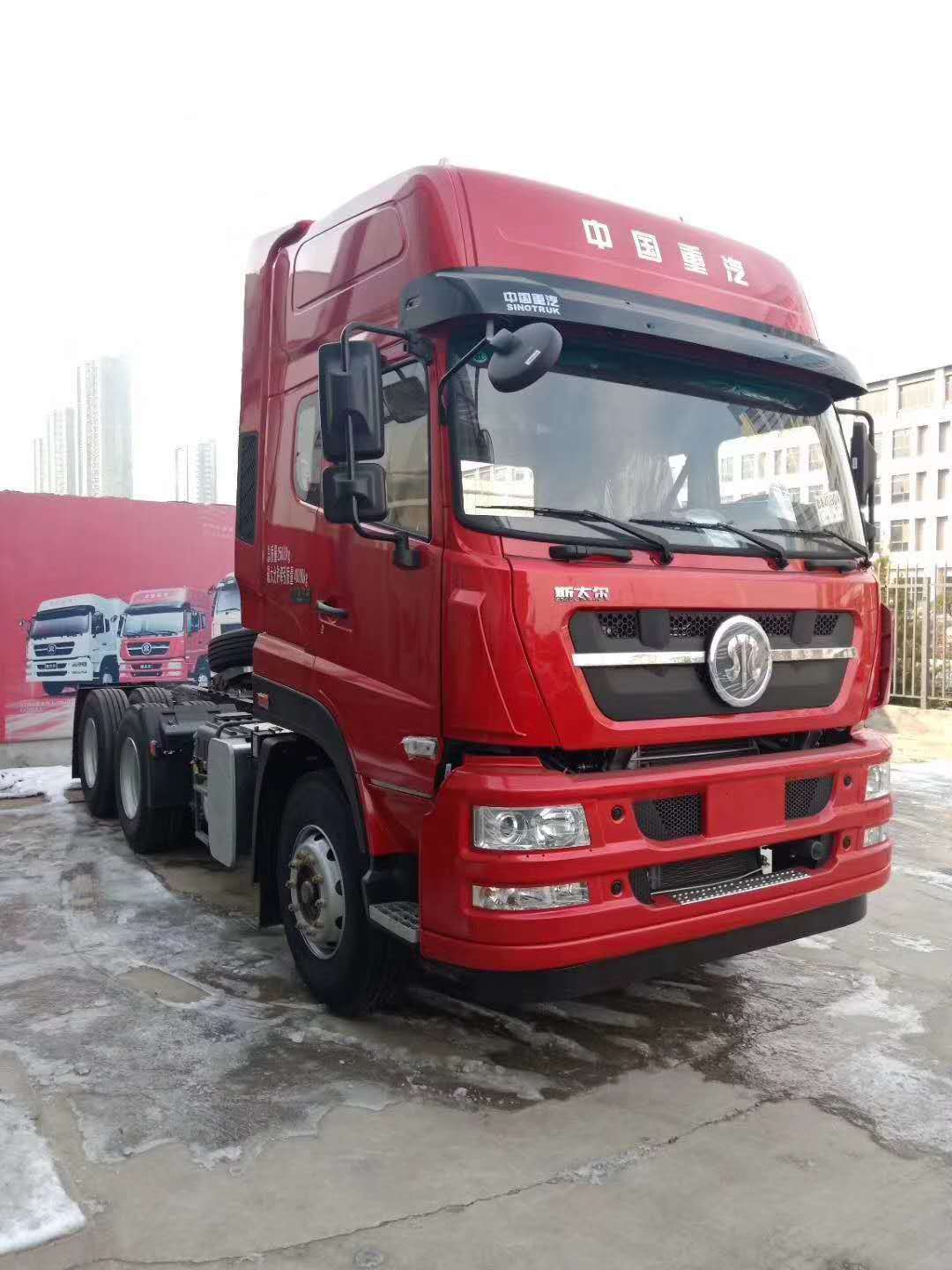 斯太尔6*4牵引车