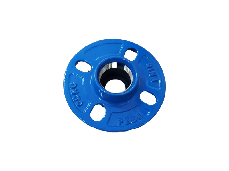 PE flange joint