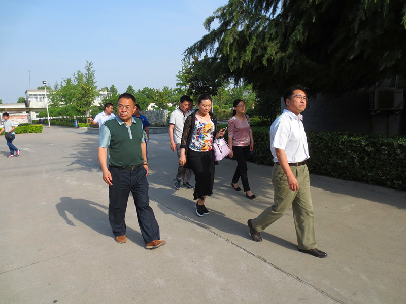 河南省科學技術廳領導一行蒞臨牧翔藥業指導工作