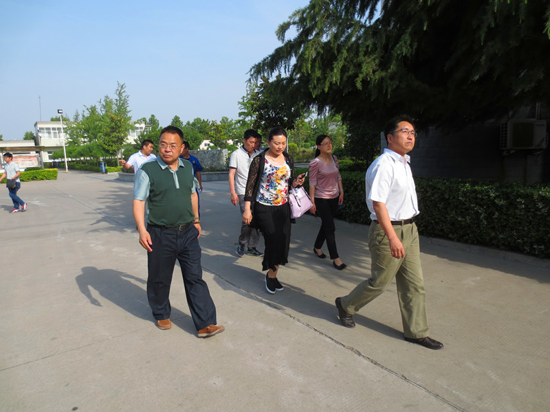 河南省科学技术厅领导一行莅临牧翔药业指导工作
