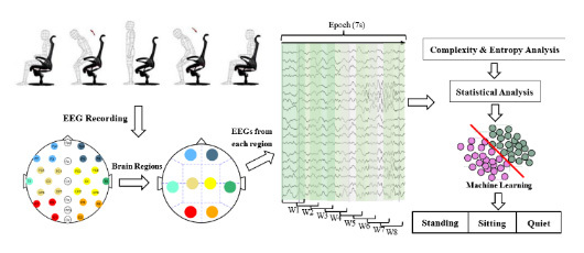 基于脑电信号复杂度的坐立意图检测