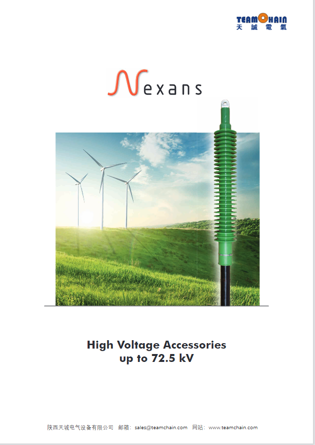 Nexans High Voltage Accessories up to 72.5 kV
