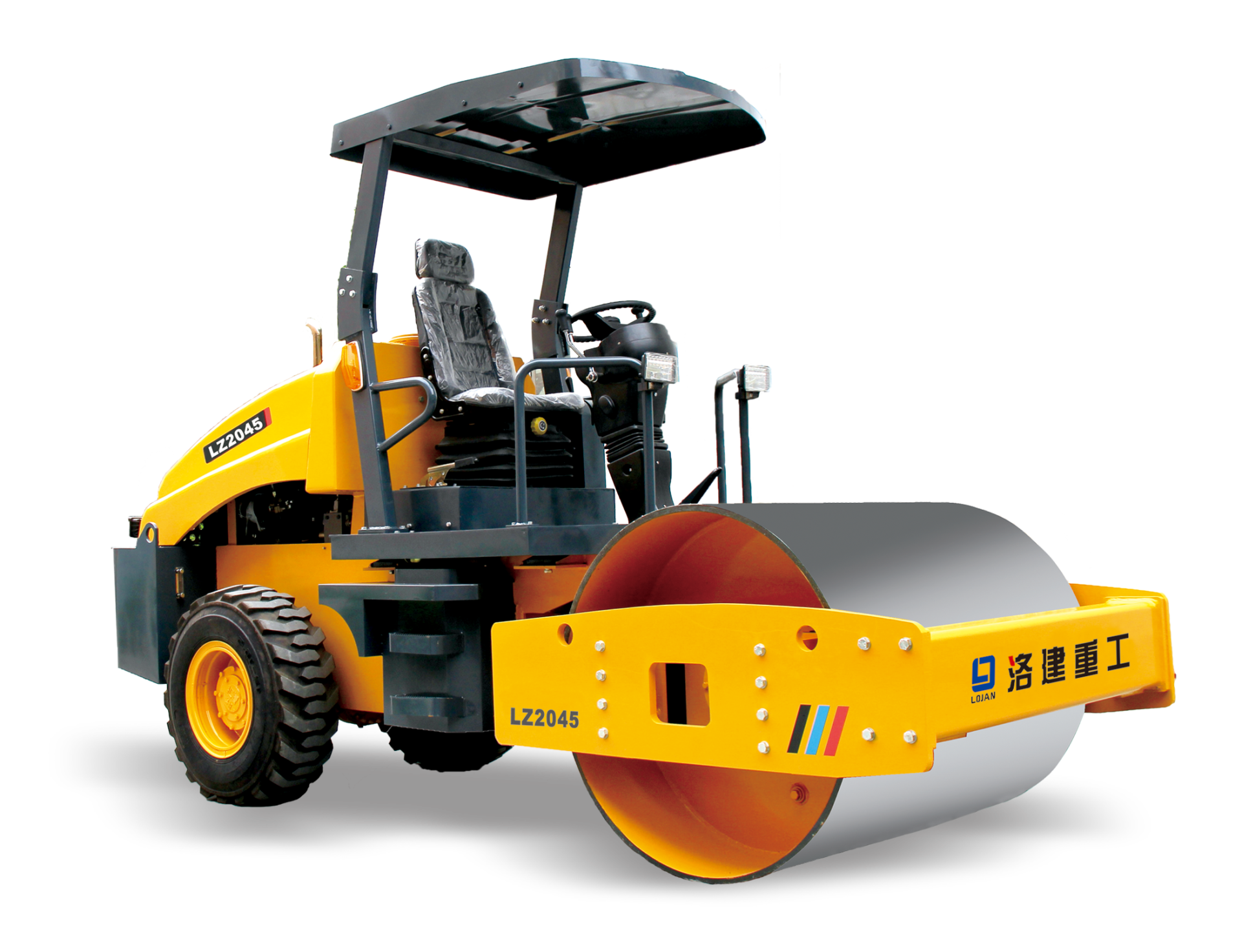 4 ton fully hydraulic single drive single drum vibratory
