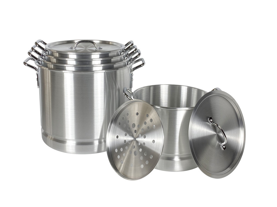 Aluminium Stock Pot/Steamer Pot