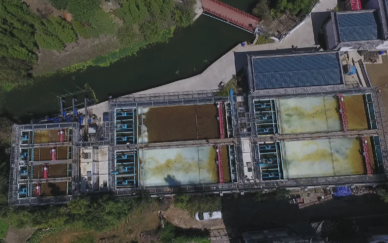 洱海蓝藻水华5万m³/d试验示范除藻工程