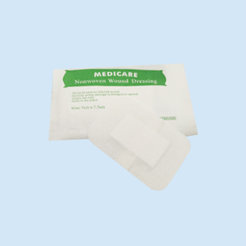 White non-woven fabric for dressing/5x7.5cm