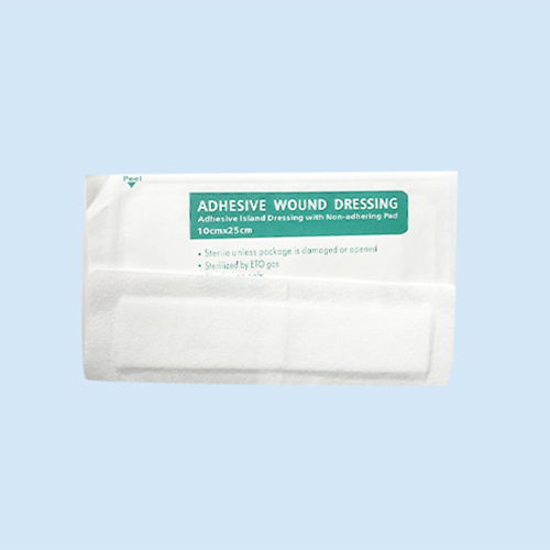 White non-woven fabric for dressing/10x25cm
