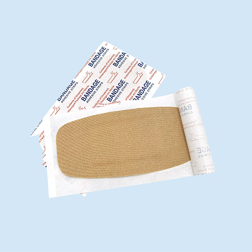 Elastic cloth wound dressing with waist drum shape/100x50mm
