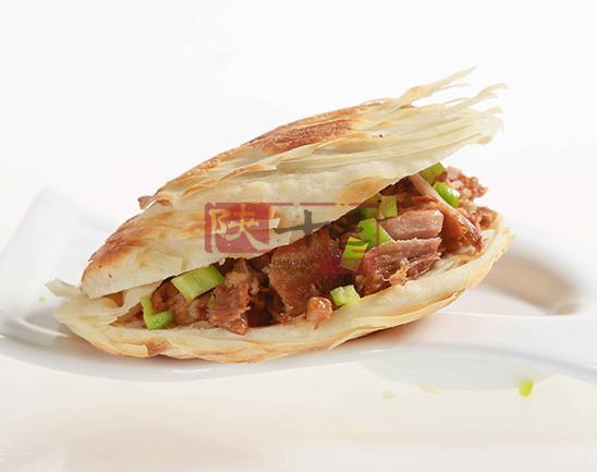 青椒肉夾饃 青椒肉夾饃