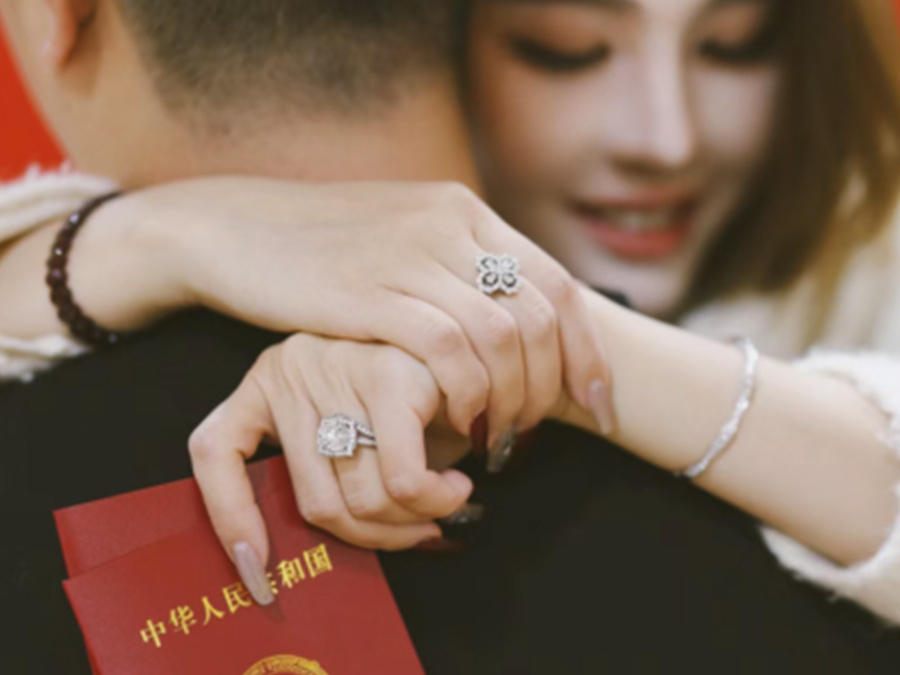 生命钻石--结婚案例