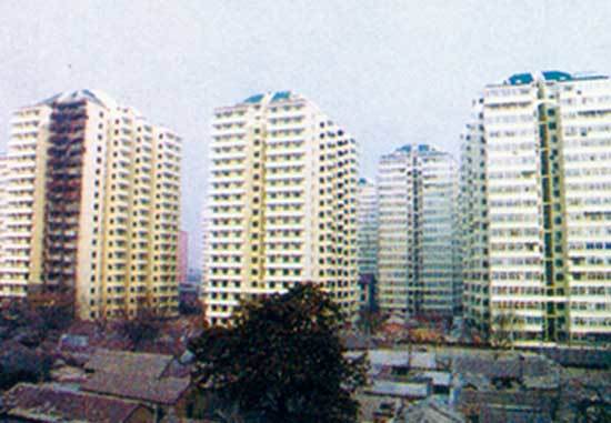 北京市牛街團結小區高層住宅