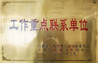工作重点联系单位