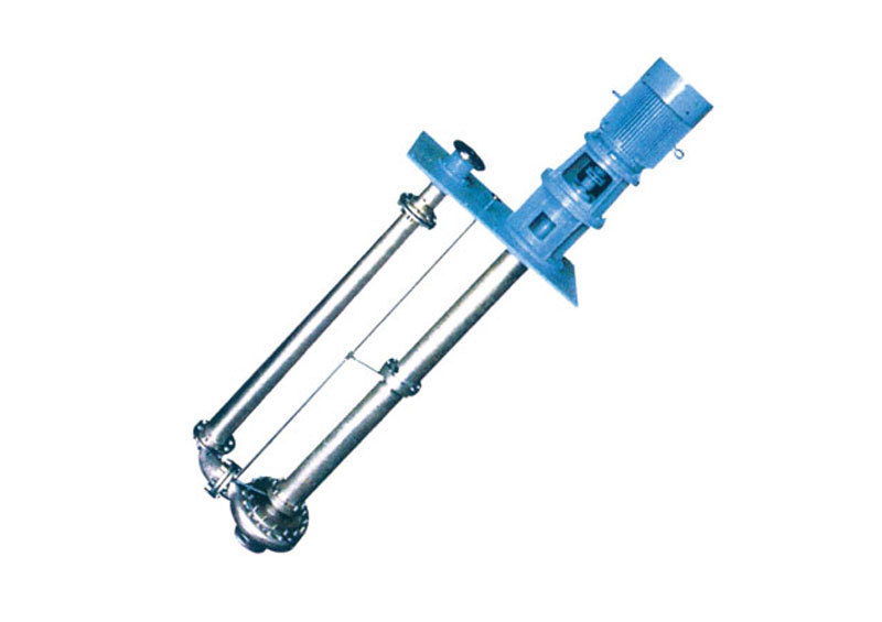 Long axis submerged pump