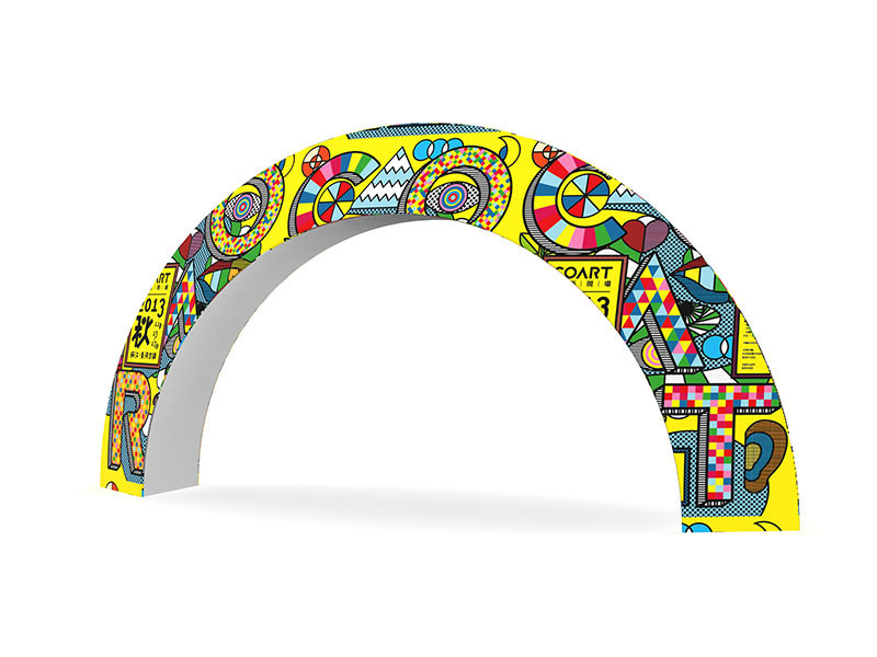 Triangle Trade Show Tension Fabric Arch EZ-ARCH-4