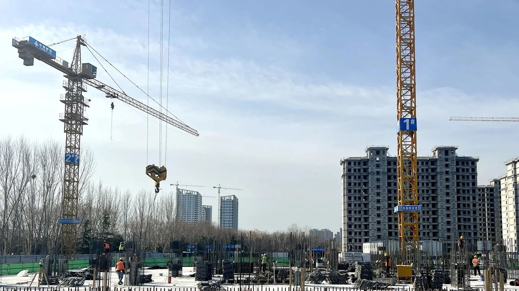 实干争先抢开局｜人生就是搏(中国区)官方网站建投集团重点项目奋战新春“开门红”