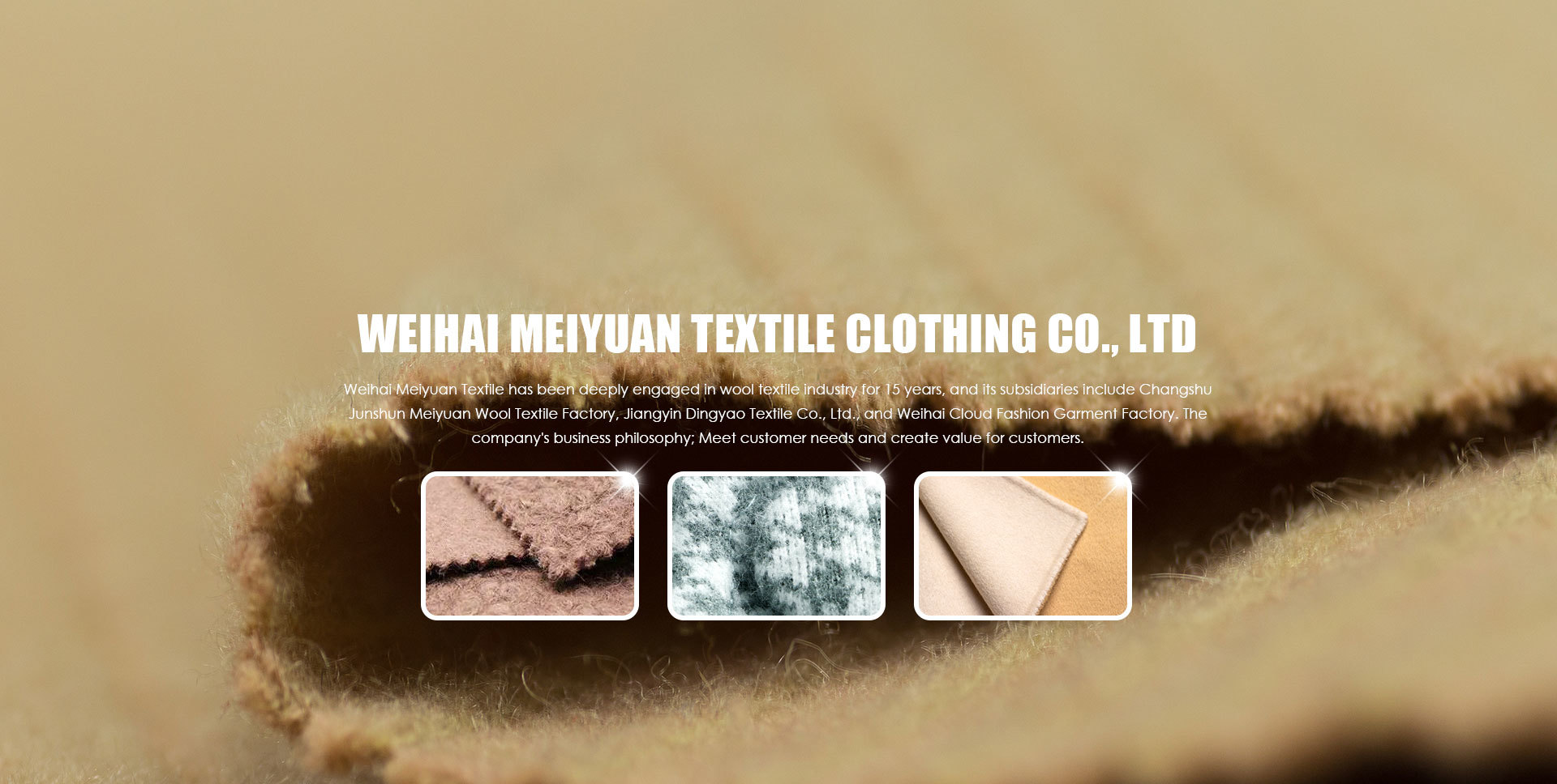 Weihai Meiyuan Textile Clothing Co., Ltd