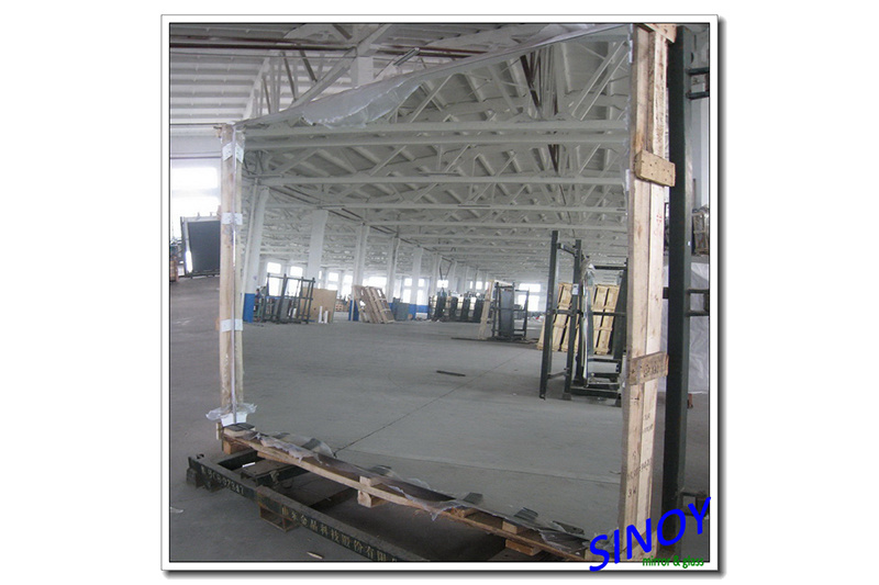 6mm Double Coated Float Glass Aluminum Mirror Glass, from mangetron sputtering coating line