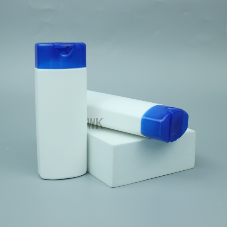 Chinese factory manufacturer 100ml 200ml white shampoo bottle