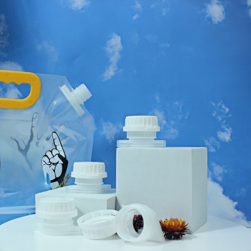 Food safety nozzle cover recyclable plastic bag nozzle cover