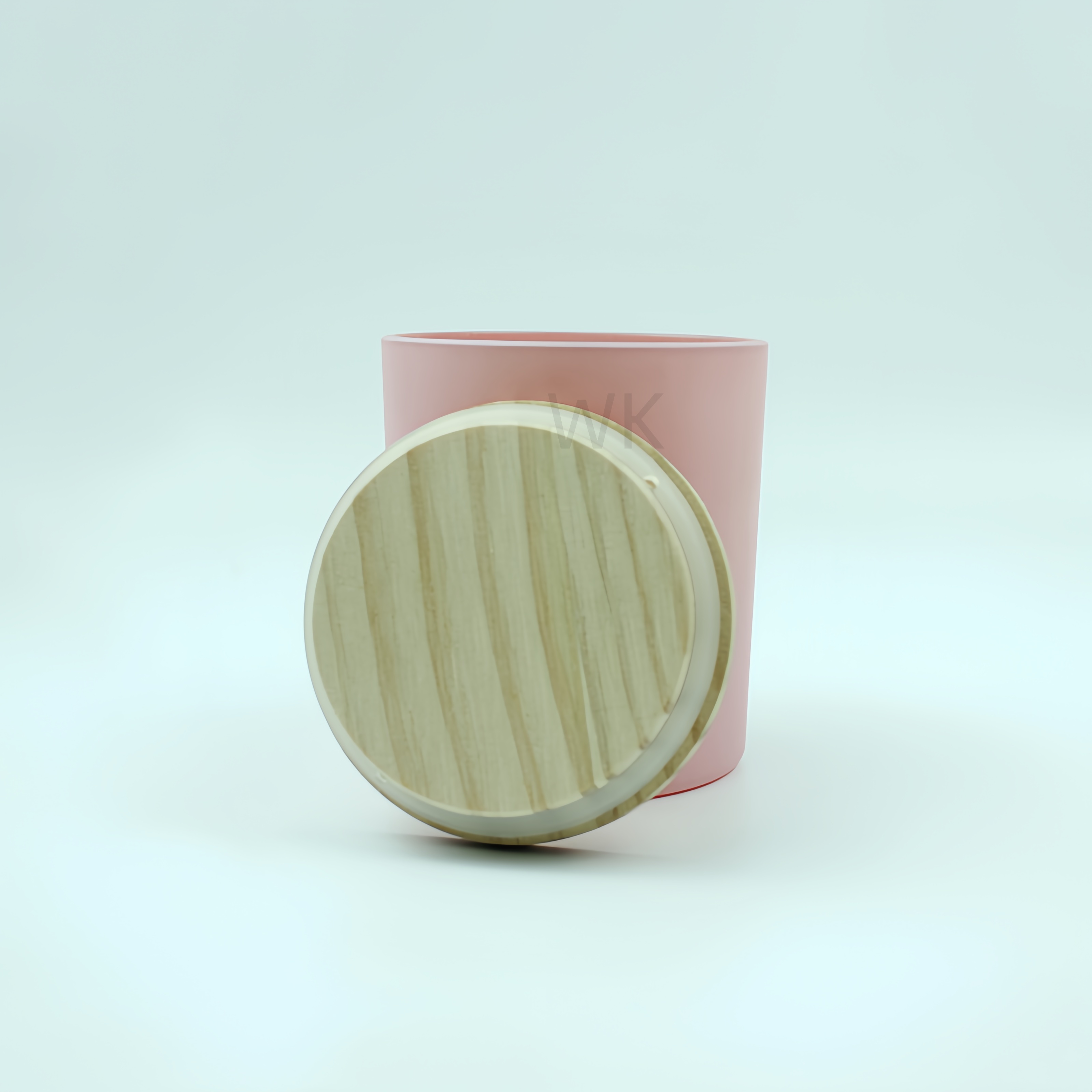 Wholesale glass aromatherapy candle cups with customizable color and capacity, frosted and heat-resistant design