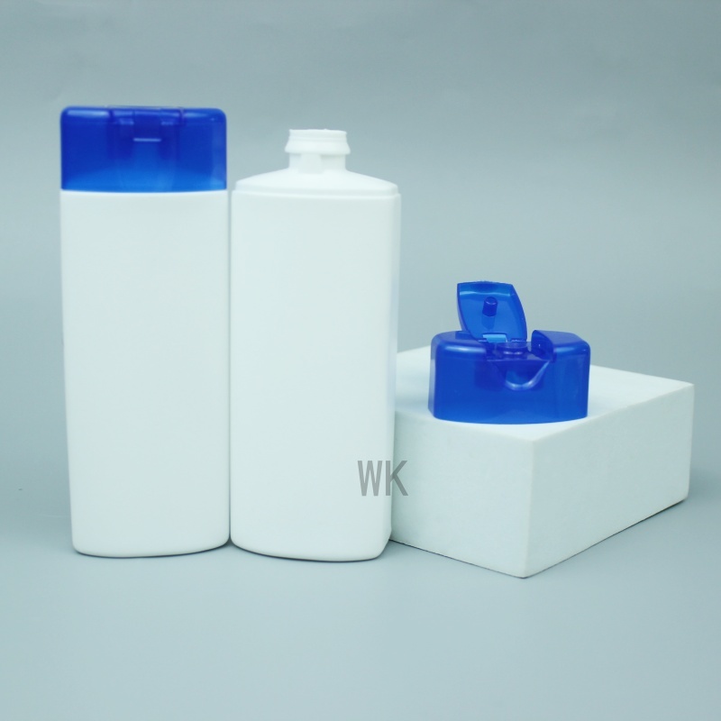 Top cover 100ml 200ml Hdpe plastic squeeze shower gel shampoo conditioner packaging shampoo cleanser shower gel bottle