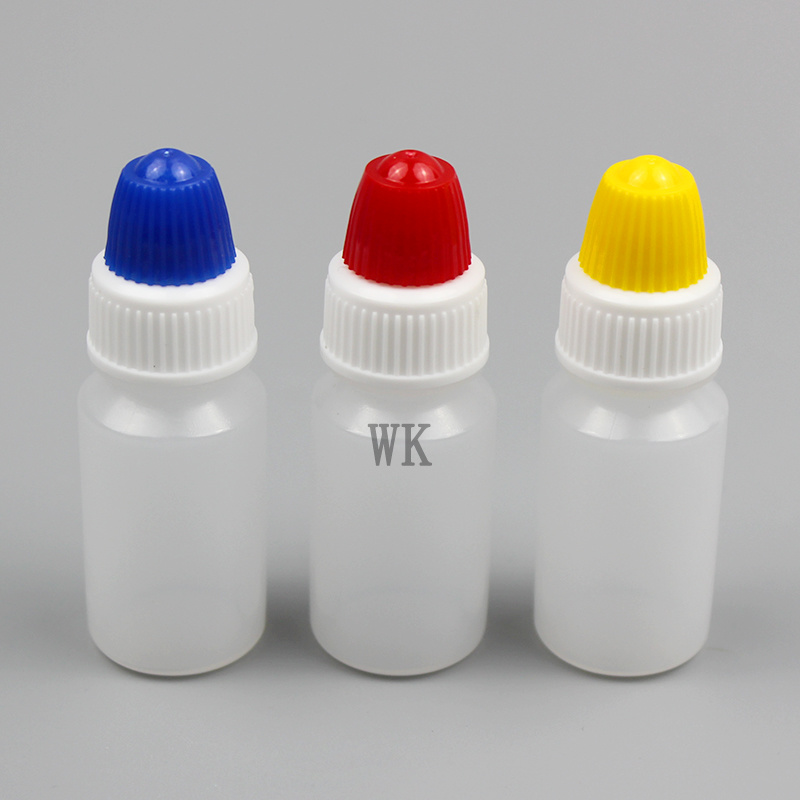 8ml Empty LDPE plastic dropper bottle PE eye drop squeeze bottle
