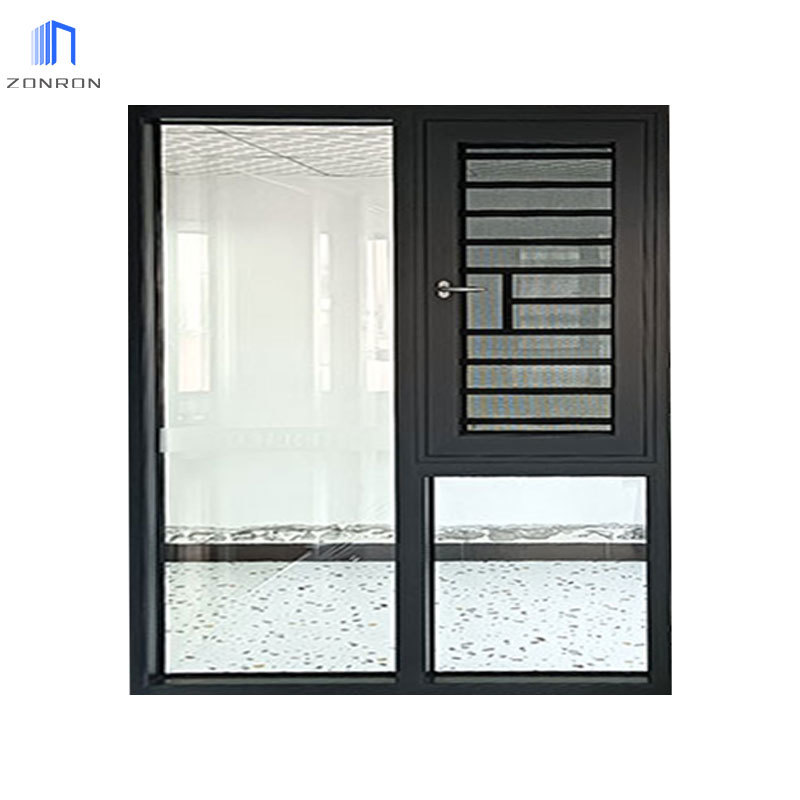 Zonron American Style Grille Casement Window Anti-theft Bar With Mosquito Net