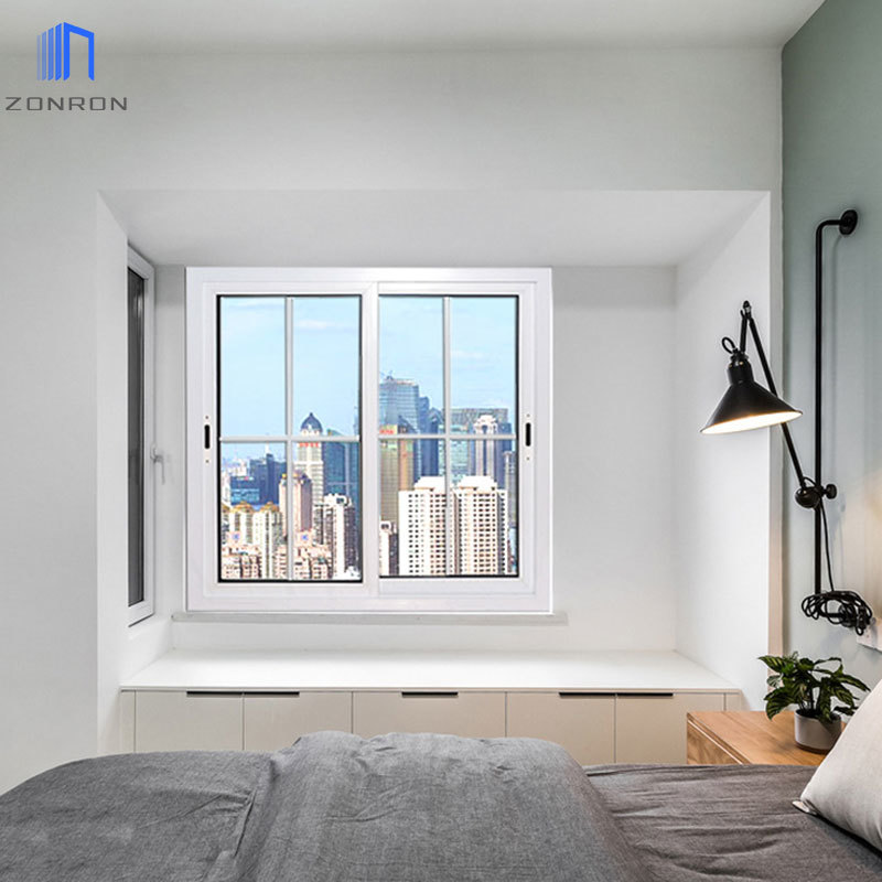 Zonron Waterproof Double Glazed Thermal BBreak Interior Sliding Windows