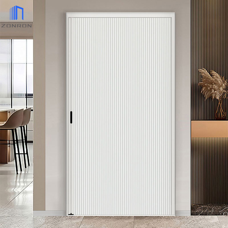 Zonron High Quality Aluminum Alloy Glass Door Waterproof Kitchen Bathroom Sliding Door