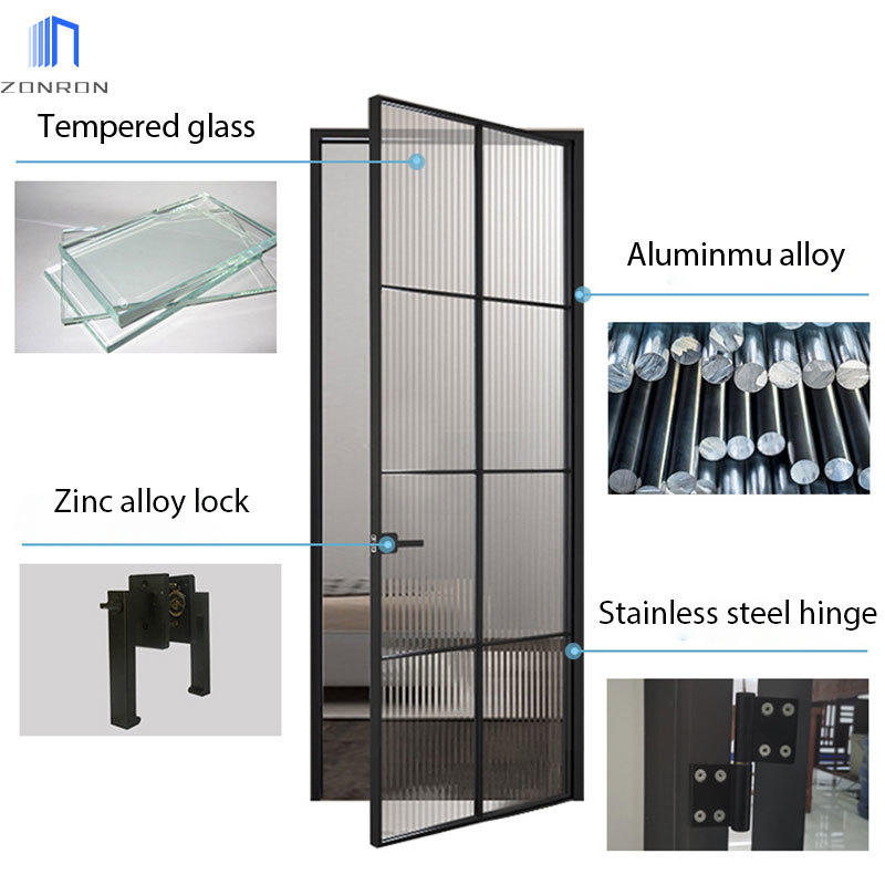 Zonron Australian Standard Energy-saving Aluminum Exterior Doors