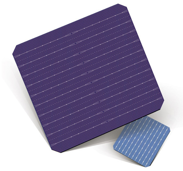 182mm × 182mm Mono Solar Cell 10 Bus Bar