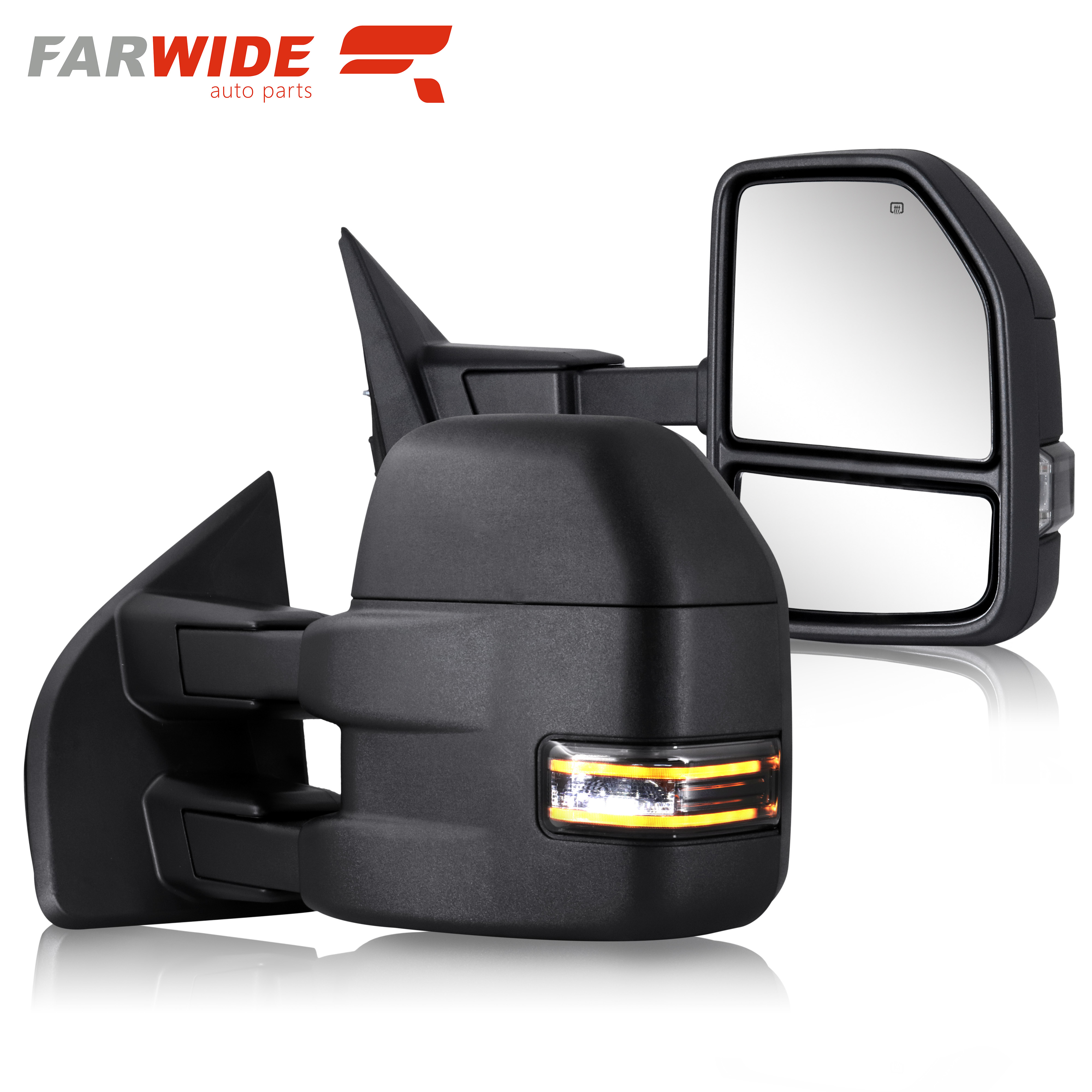 For 2015-2018 Ford F150 Towing Mirror 22 Pin