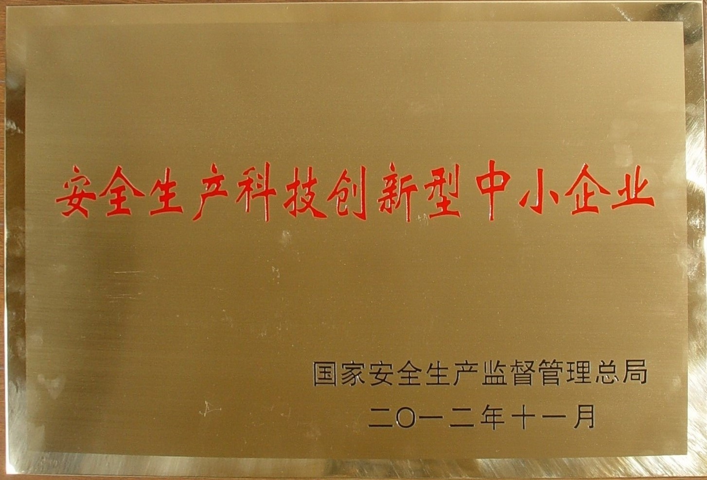 全國安全生產(chǎn)科技創(chuàng)新型中小企業(yè)