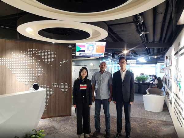 Sudan Clients Visited SINOMADA Office