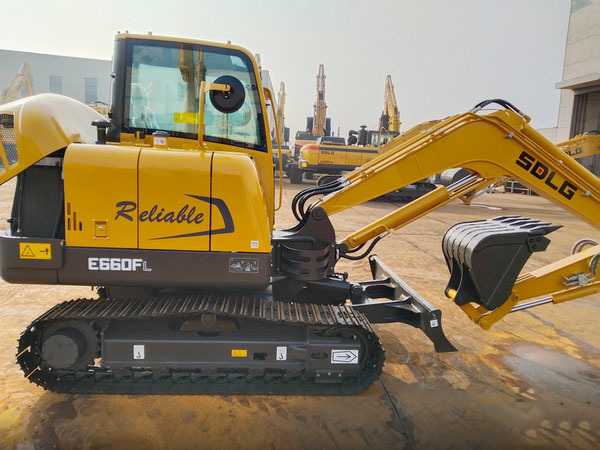 Operating skills Application field of small excavator