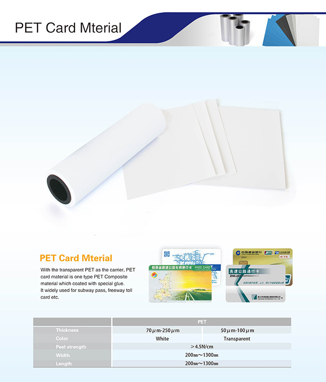 PET Card Mterial