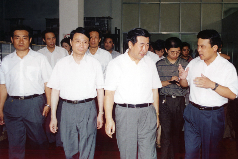 Former Vice Premier Hui Liangyu visited Huaxin company 