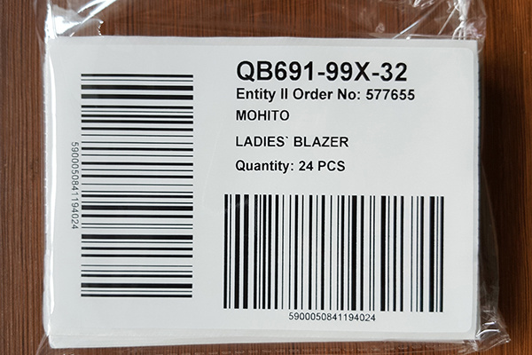 carton sticker
