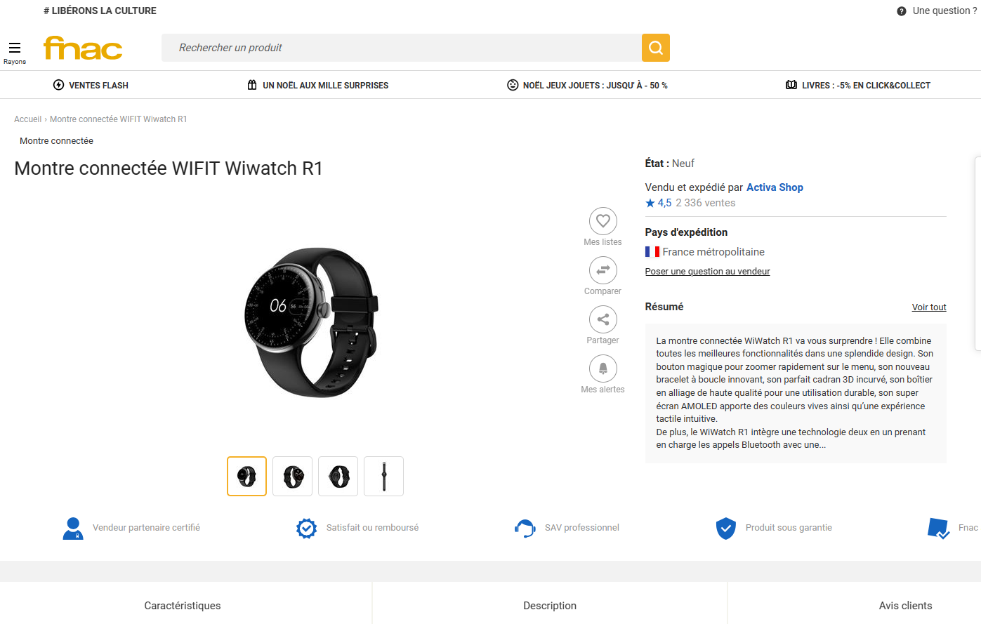 WIFIT annonce le lancement de sa gamme de montres connectées WiWatch à moins de 100 euros