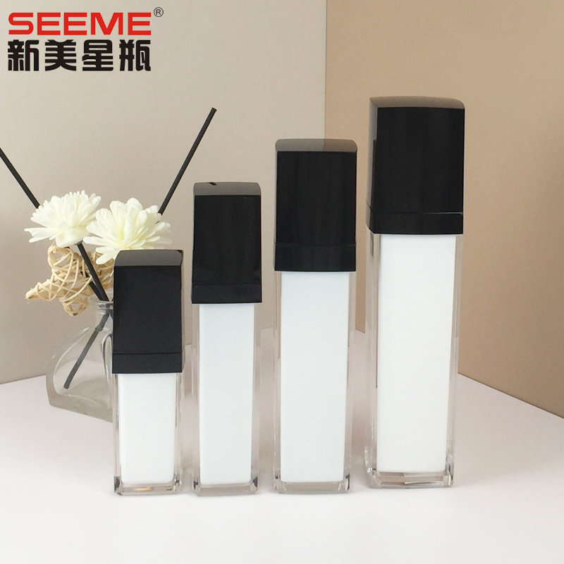 Acrylic Square Lotion Bottle