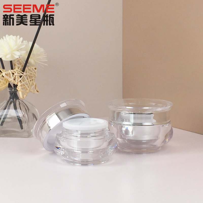 Elegant acrylic jar