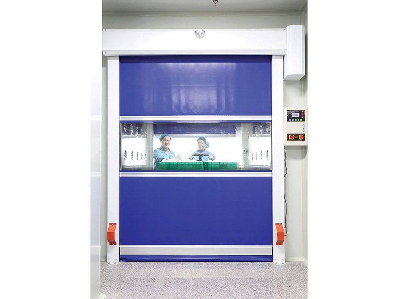 Sala de purificación de duchas de aire
