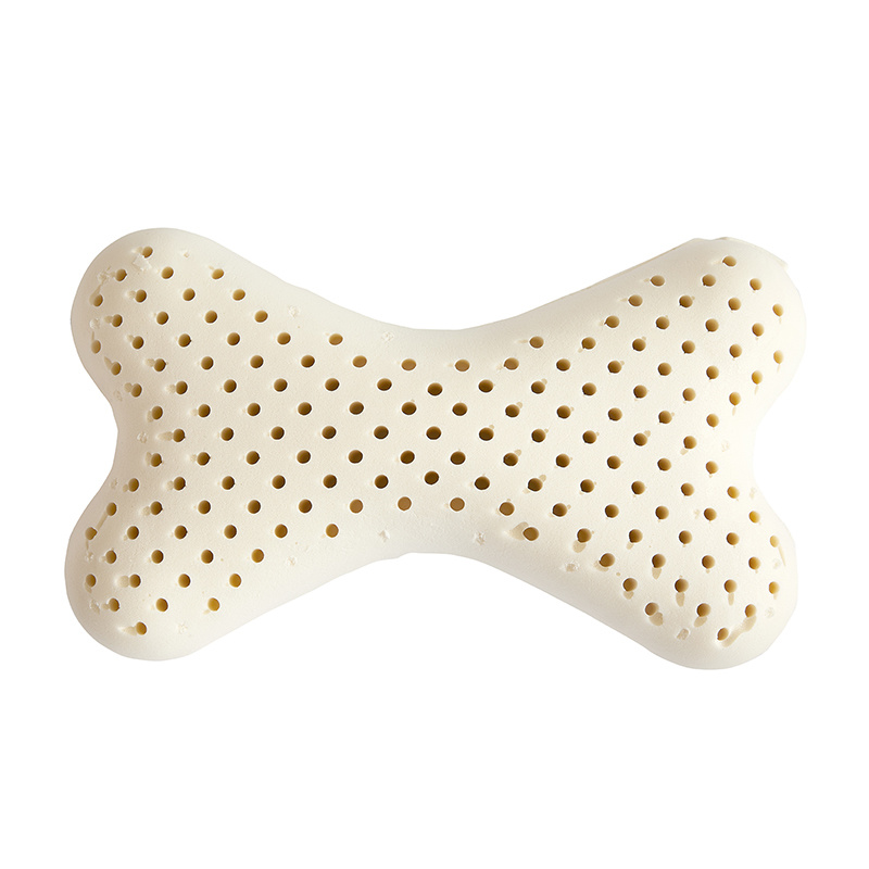 Natural bone shaped latex  pillow