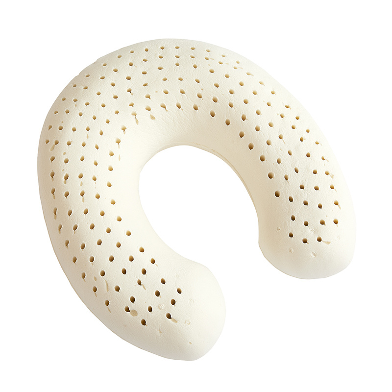 Natural neck shape latex pillow