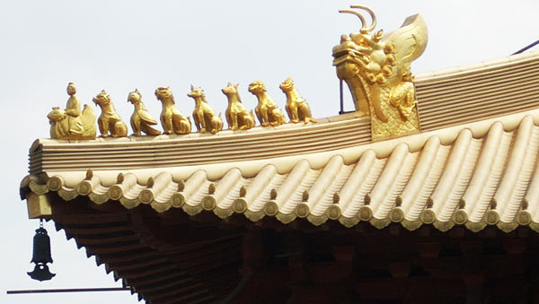 仿古铜瓦