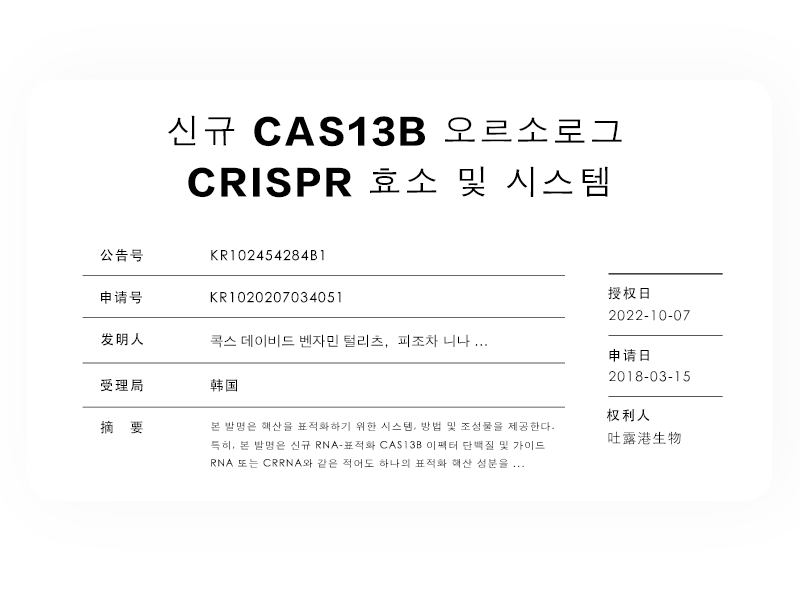 신규 CAS13B 오르소로그 CRISPR 효소 및 시스템