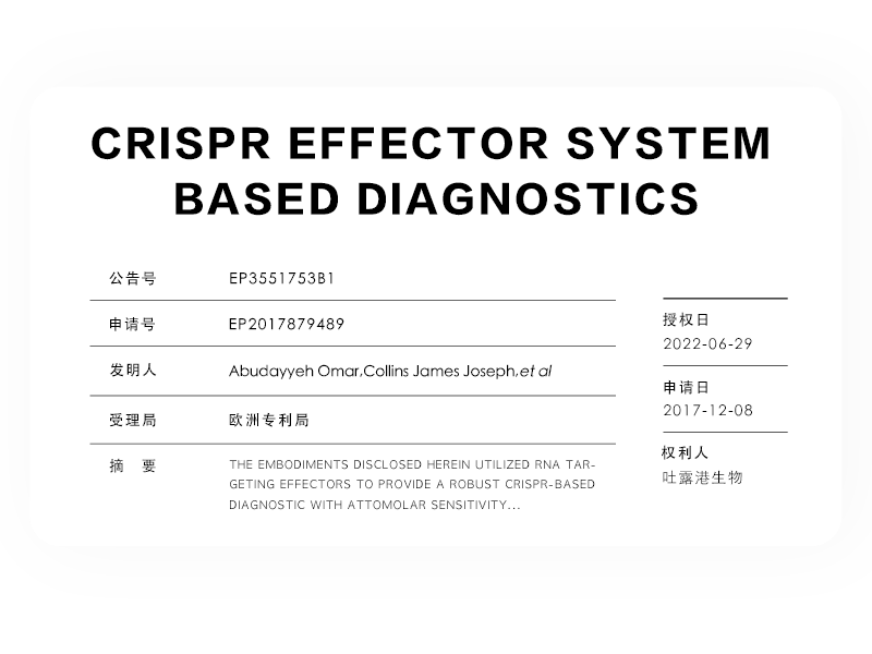 Crispr effector system based diagnostics