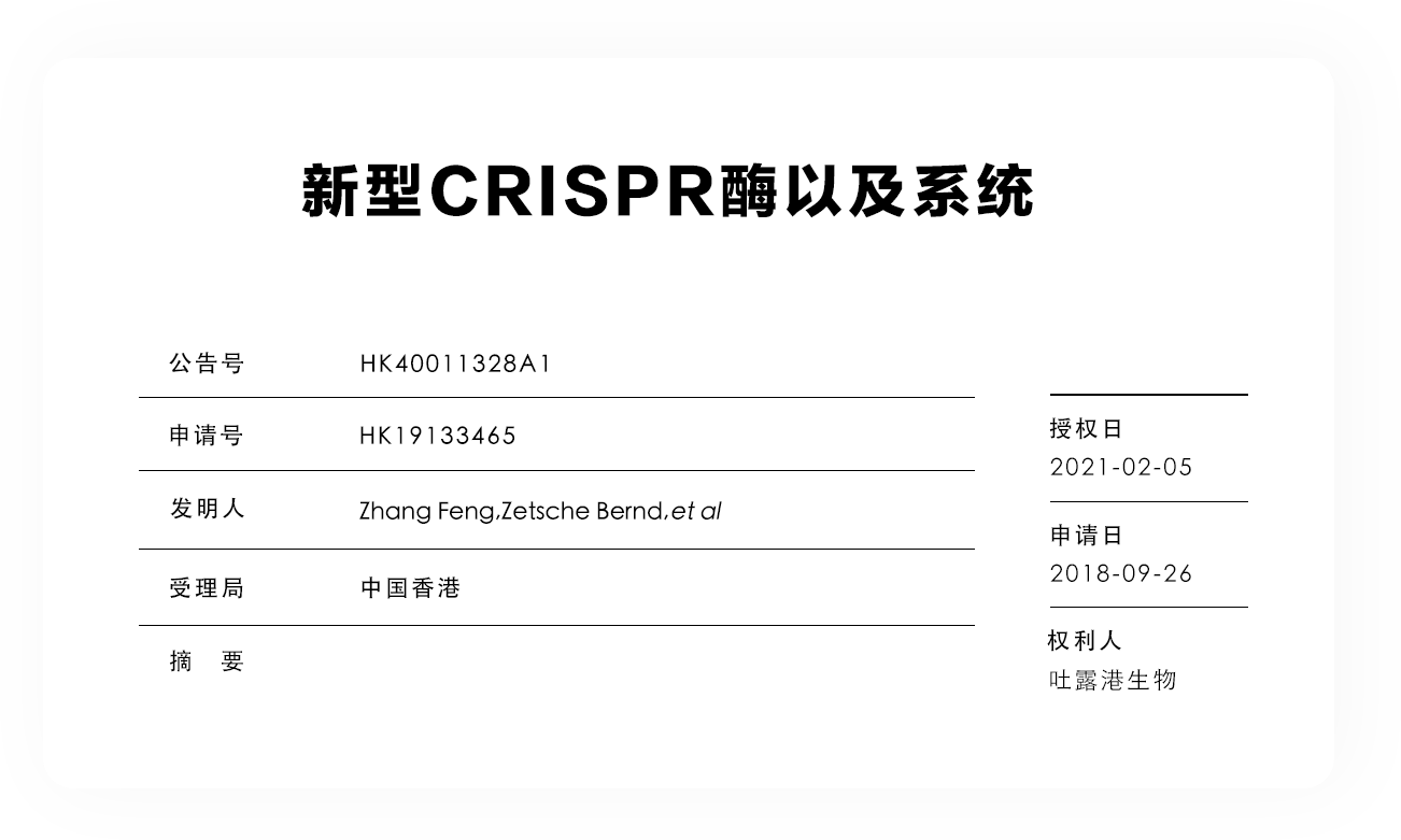 新型CRISPR酶以及系統 新型CRISPR酶以及系統