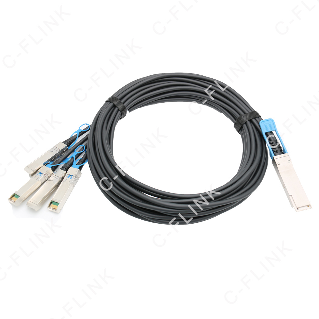 100G QSFP28-4xSFP28 High Speed Copper Cable